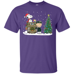Green Bay Packers Snoopy The Peanuts Ugly Christmas Sweater  Super Bowl Cotton T-Shirt - The White Eagles