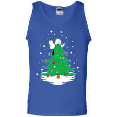 Snoopy Tree Christmas The Peanuts Movie Tank Top - The White Eagles