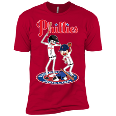 Philadelphia Phillies Baseball Rick And Morty Men's Sleeve Shirt - The White Eagles