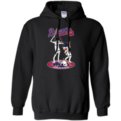 Atlanta Braves Baseball Rick And Morty Hoodie - The White Eagles