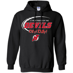 Dilly Dilly A True Friend Of The New Jersey Devils Hoodie - The White Eagles