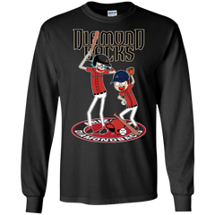 Arizona Diamondbacks Baseball Rick And Morty LS Cotton T-Shirt - The White Eagles