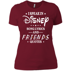 Disney Song Lyrics And Friends Quotes Shirt Ladies' Shirt - The White Eagles