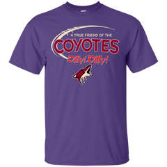 Dilly Dilly A True Friend Of The Arizona Coyotes Cotton T-Shirt - The White Eagles