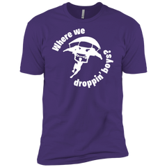 Fortnite Where We Droppin Men's Sleeve Shirt - The White Eagles