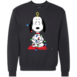 Snoopy Christmas Tree The Peanuts Movie Snoopy Sweatshirt - The White Eagles
