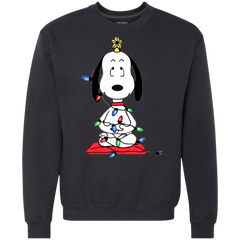 Snoopy Christmas Tree The Peanuts Movie Snoopy Sweatshirt - The White Eagles
