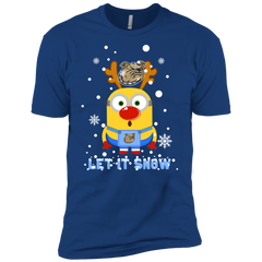 Minion Bryant Bulldogs Ugly Christmas Sweaters Let It Snow Men's Sleeve Shirt - The White Eagles