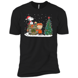 Cleveland Browns Snoopy The Peanuts Ugly Christmas Sweater  Super Bowl Men's Sleeve Shirt - The White Eagles