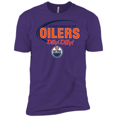 Dilly Dilly A True Friend Of The Edmonton Oilers Men's Sleeve Shirt - The White Eagles