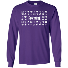 Fortnite Funny LS Cotton T-Shirt - The White Eagles