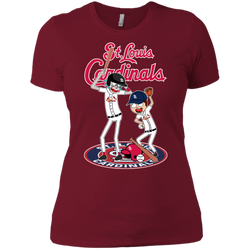St Louis Cardinals Baseball Rick And Morty Ladies' Shirt - The White Eagles