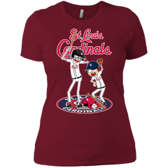 St Louis Cardinals Baseball Rick And Morty Ladies' Shirt - The White Eagles
