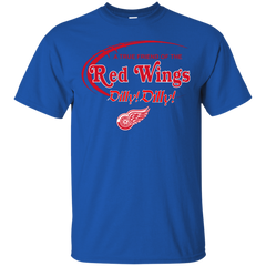 Dilly Dilly A True Friend Of The Detroit Red Wings Cotton T-Shirt - The White Eagles