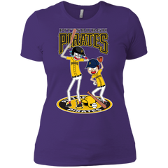 Pittsburgh Pirates Baseball Rick And Morty Ladies' Shirt - The White Eagles