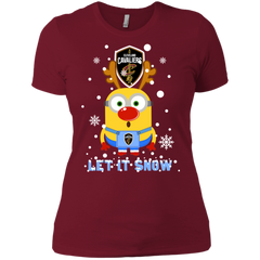 Minion Cleveland Cavaliers Primary Ugly Christmas Sweaters Let It Snow Ladies' Shirt - The White Eagles