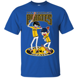Pittsburgh Pirates Baseball Rick And Morty Cotton T-Shirt - The White Eagles