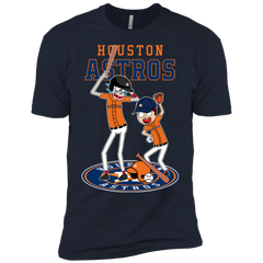 Houston Astros Baseball Rick And Morty Men's Sleeve Shirt - The White Eagles