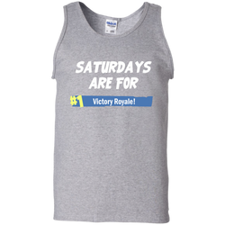 Fortnite Saturdays Are For Victory Royale Tank Top - The White Eagles