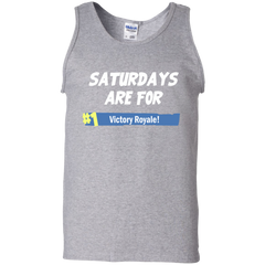 Fortnite Saturdays Are For Victory Royale Tank Top - The White Eagles