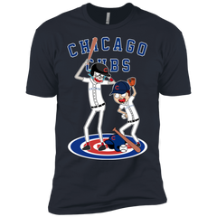 Chicago Cubs Baseball Rick And Morty Men's Sleeve Shirt - The White Eagles