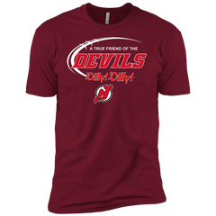 Dilly Dilly A True Friend Of The New Jersey Devils Men's Sleeve Shirt - The White Eagles