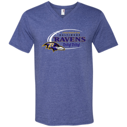 Nfl Dilly Dilly Ravens A True Friend Of The Ravens Men's V-Neck T-Shirt - The White Eagles