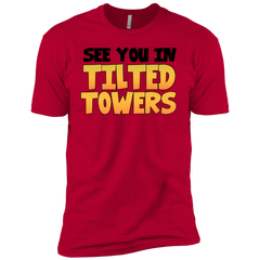 Fortnite See You In Tilted Towers Men's Sleeve Shirt - The White Eagles