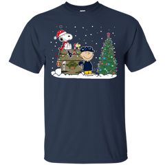 Houston Texans Snoopy The Peanuts Ugly Christmas Sweater  Super Bowl Cotton T-Shirt - The White Eagles