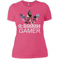 A-badass Gamer Fortnite Adidas Ladies' Shirt - The White Eagles