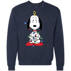 Snoopy Christmas Tree The Peanuts Movie Snoopy Sweatshirt - The White Eagles