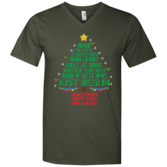 And So This Is And What Have We Done Another Year Over And A New One Just Begun John Lennon War Is Over Men's V-Neck T-Shirt - The White Eagles