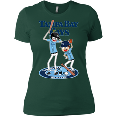 Tampa Bay Rays Baseball Rick And Morty Ladies' Shirt - The White Eagles
