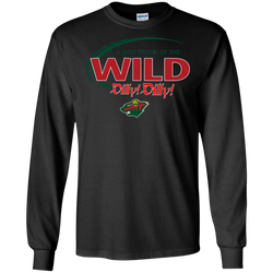 Dilly Dilly A True Friend Of The Minnesota Wild LS Cotton T-Shirt - The White Eagles