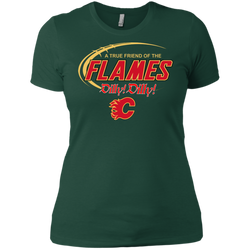 Dilly Dilly A True Friend Of The Calgary Flames Ladies' Shirt - The White Eagles