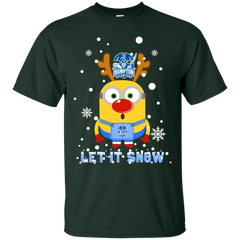Minion Hampton Pirates Ugly Christmas Sweaters Let It Snow Cotton T-Shirt - The White Eagles