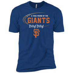 Dilly Dilly Ny Giants A True Friend Of The Giants Men's Sleeve Shirt - The White Eagles