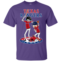 Texas Rangers Baseball Rick And Morty Cotton T-Shirt - The White Eagles