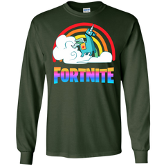 Fortnite Battle Royale Unicorn LS Cotton T-Shirt - The White Eagles