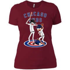 Chicago Cubs Baseball Rick And Morty Ladies' Shirt - The White Eagles