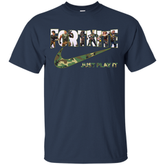Fortnite Nike Camo Just Play It Shirts Cotton T-Shirt - The White Eagles