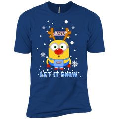 Minion James Madison Dukes Ugly Christmas Sweaters Let It Snow Men's Sleeve Shirt - The White Eagles