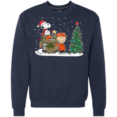 Cleveland Browns Snoopy The Peanuts Ugly Christmas Sweater  Super Bowl Sweatshirt - The White Eagles