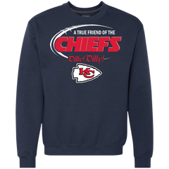 Dilly Dilly Kansas City Chiefs A True Friend Of The Chiefs Sweatshirt - The White Eagles