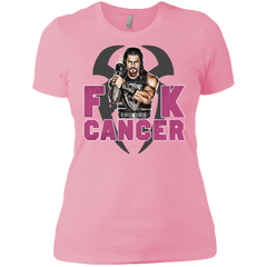 Roman Reigns Fuck Cancer Breast Cancer Awareness Ladies' Shirt - The White Eagles