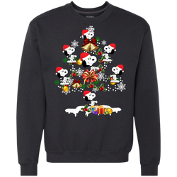 Christmas Is Coming Snoopy The Peanuts Movies Santa Claus Ugly Christmas Sweater Sweatshirt - The White Eagles