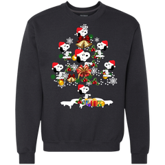 Christmas Is Coming Snoopy The Peanuts Movies Santa Claus Ugly Christmas Sweater Sweatshirt - The White Eagles