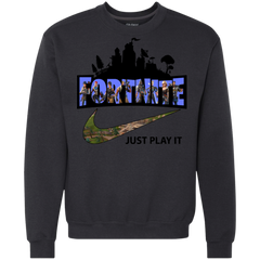 Fortnite Just Play It Nike Logo Sweatshirt - The White Eagles