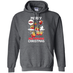 Arkansas State Red Wolves T Shirts Minions Santa Claus Merry Christmas Hoodie - The White Eagles