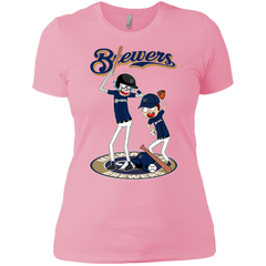 Milwaukee Brewers Baseball Rick And Morty Ladies' Shirt - The White Eagles